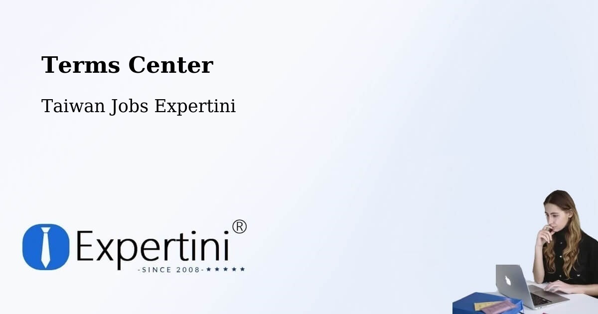 Terms of Service – Taichung - Taiwan Jobs Expertini